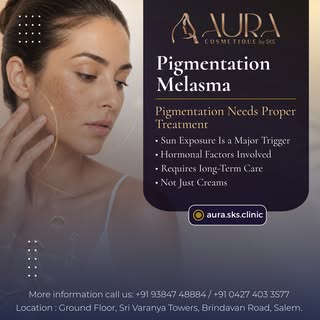 Melasma and pigmentation need structured treatment plans, not quick fixes. #Melasma