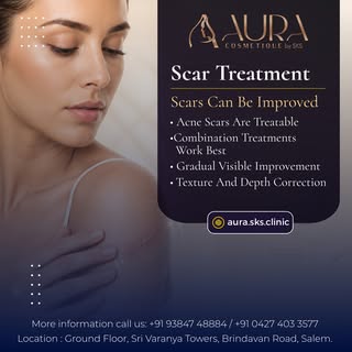 With the right approach, scars can be significantly improved over time.
#scartreatment #SkinCare