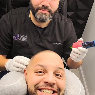 Great first session on this Amazing person. Thank you for the trust @radelortiz

#Scalpmicropigmenta