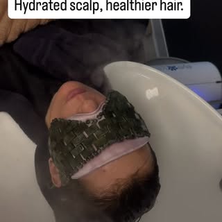 No your hair is not on fire, we are just elevating your shampoo experience!