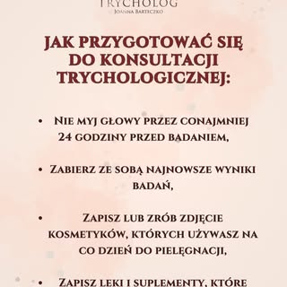 Jak dobrze przygotować się do konsultacji trychologicznej🫶
