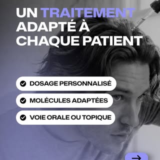 L'alopécie androgénétique se traite, et chaque situation est différente. 
Swipe pour comprendre comm
