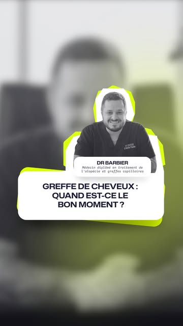 Greffe de cheveux : quand est-ce le bon moment ?

Le docteur Barbier, médecin diplômé en traitement 