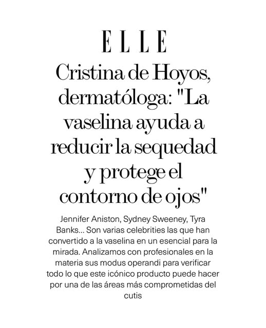 ¿Vaselina en el contorno de ojos? Sí, pero no de cualquier manera.

La vaselina se ha convertido en 