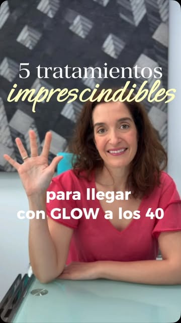 ¿Llegar a los 40 con GLOW? ✨
La clave no está en hacer “de todo”, sino en elegir los tratamientos ad