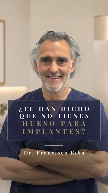 ¿Te han dicho que no tienes hueso para implantes dentales? 🦷

Es el motivo por el que muchos pacien