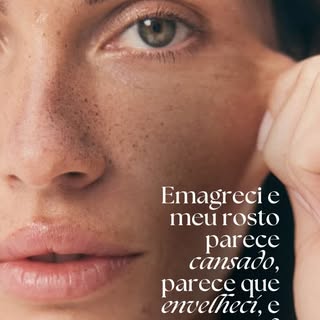 Mudanças no corpo também refletem no rosto. ✨

O emagrecimento é uma conquista importante, mas ele p
