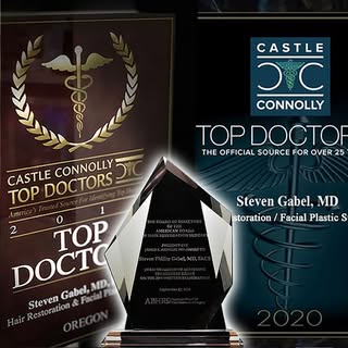 #didyouknow Dr. Gabel received both the 2019 & 2020 Top Doctor awards from Castle Connolly for Hair 