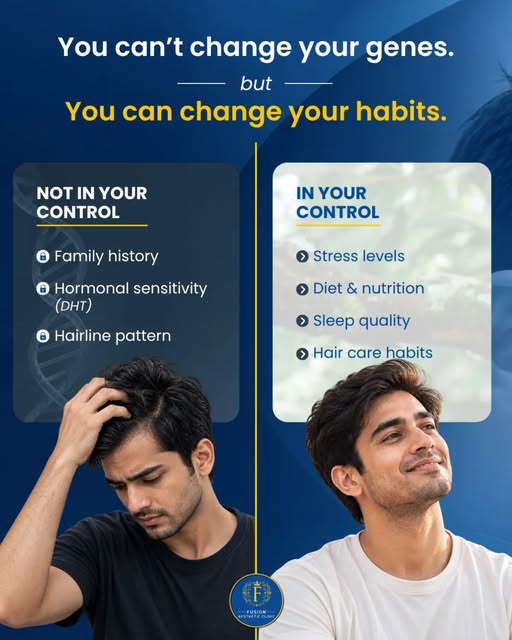 Diet badlo, baal wapas aa jayenge"  ye baat kabhi suni hai?

Sach yeh hai , genetics aur lifestyle, 