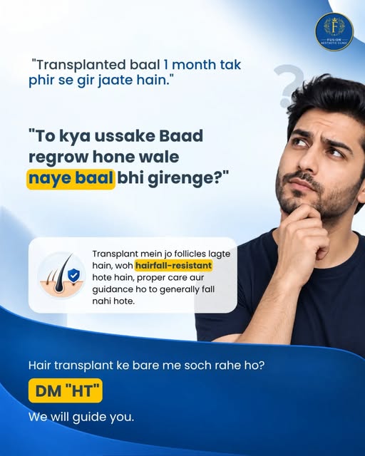 Doc, naye baal bhi toh gir jaayenge na?" Ye sawal clinic mai sabse zyada sunata hu.
jo follicles tra