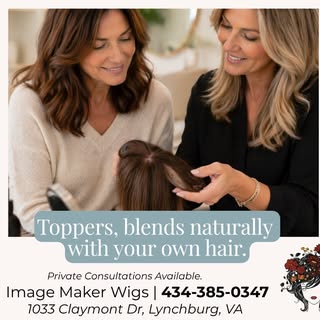 A lot of women are surprised by how natural a topper can look.

When it’s the right fit, it blends r