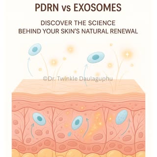 Still using only creams and serums? Let your skin heal itself with PDRN & Exosomes — the future of s