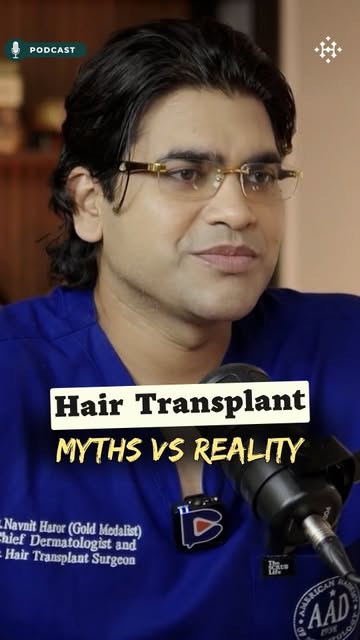 Hair Transplant Myths vs Reality 👀

There’s a lot of information about hair transplants online—and 