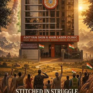 🇮🇳 **STITCHED IN STRUGGLE, WOVEN IN PRIDE.**

From the courage of our freedom fighters ✊
to the ha