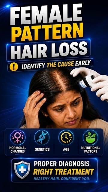 Hair volume kammi aagudha? Scalp visibility increase aagudha? 👩‍🦱

Oru lady hair thinning and redu