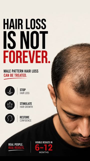 28 வயசுலேயே advanced male pattern hair loss… அதுவும் confidence-ஐ affect பண்ண ஆரம்பிச்சா? 😔

இந்த p