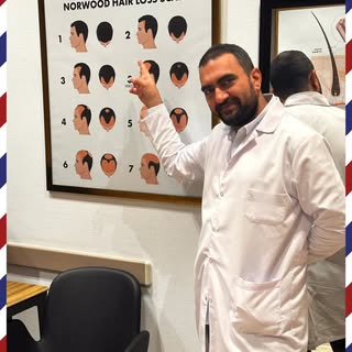 •Planning is important in hair transplantation.
•La pianificazione è importante nel trapianto di cap