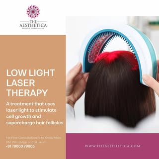 Are you tired of hair fall or thinning of hair? 
At Aesthetica, we offer an exclusive treatment plan