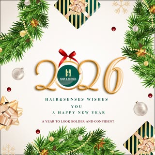Welcoming 2026 with trust, transformation, and timeless confidence.
Happy New Year from Hair & Sense