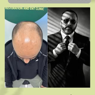 1 year later… crown restored, confidence unstoppable 👑✨”

#CrownTransplant #HairTransplant #HairTra