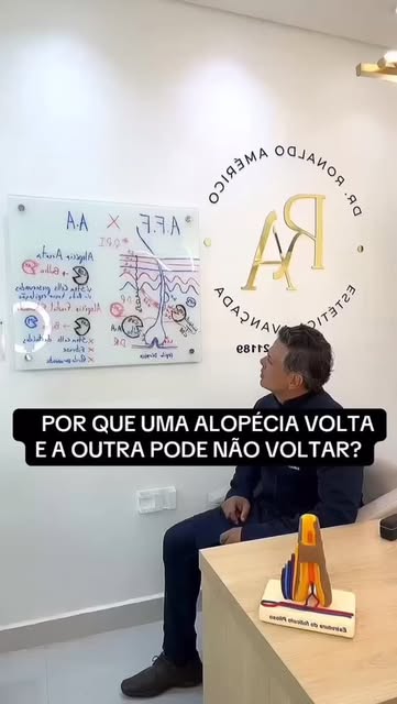 Alopecia frontal fibrosante e alopecia areata não são a mesma coisa e entender isso pode mudar compl