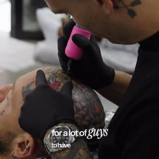 A lot of people are surprised to learn that Scalp Micropigmentation is still a tattoo… 

but it’s al
