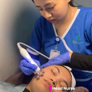 Hydra facial is one of the easy and relaxing procedures for Anti Aging #pokhara #skinclinic #antiagi