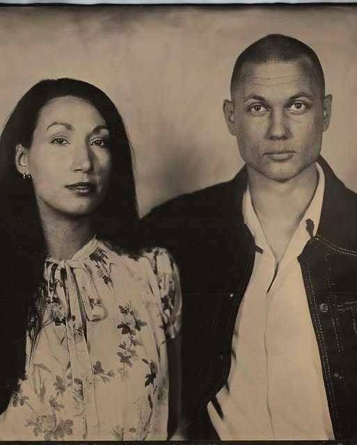We had such an incredible experience shooting these traditional tin type photographs with @eyeofrie 