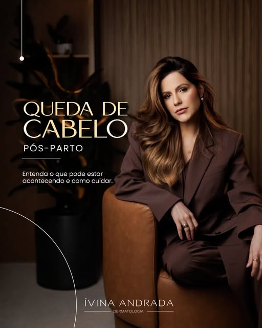 A queda de cabelo no pós-parto é muito comum, mas isso não significa que você precise simplesmente e