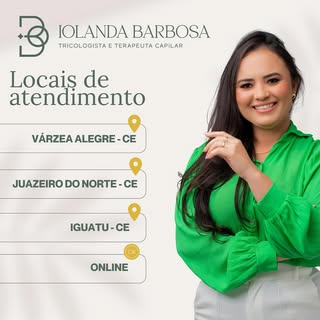 Cuide da saúde do seu cabelo e couro cabeludo com quem entende do assunto! ✨
Atendo em diferentes ci