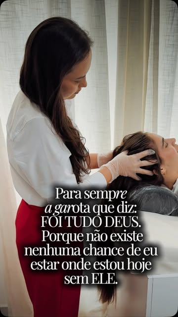 Tudo o que sou, tudo o que conquistei e tudo o que ainda vou viver: Deus esteve, está e estará à fre