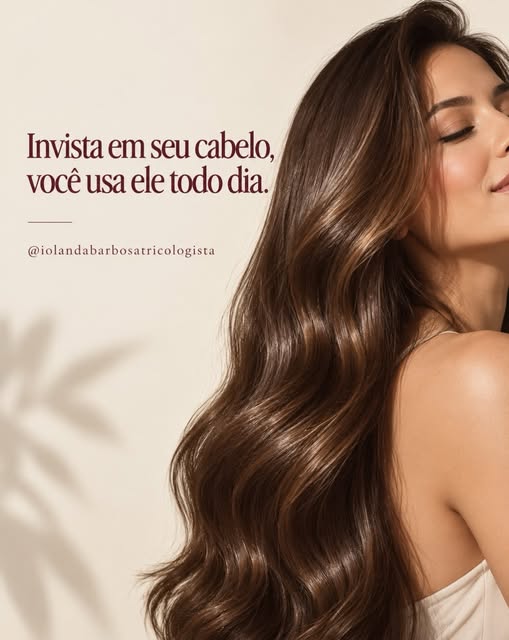 Seu cabelo faz parte da sua rotina todos os dias. 
Por isso, cuidar dele vai muito além da estética 