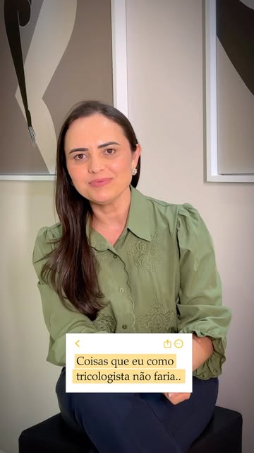 🚫 Como Tricologista, tem algumas coisas que eu não faria com o meu cabelo e você também deveria pen