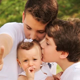 Meus filhos são bençãos em minha vida, orgulho que me enche o peito e que me dá forças para continua