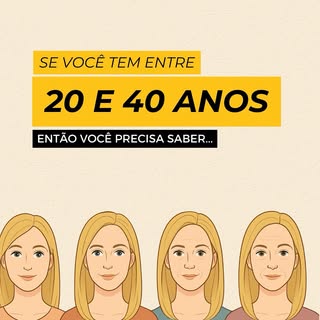 Sua pele ao longo do tempo 
A cada década, o corpo passa por transformações — e a pele sente essas m