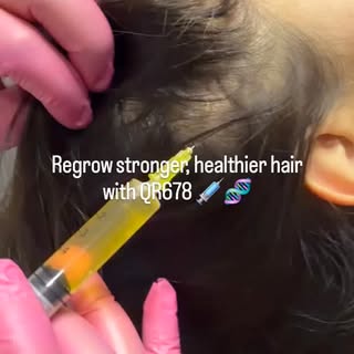 Regrow stronger, healthier hair with QR678 💉🧬

Meet the future of hair restoration with QR678 ✨
A 
