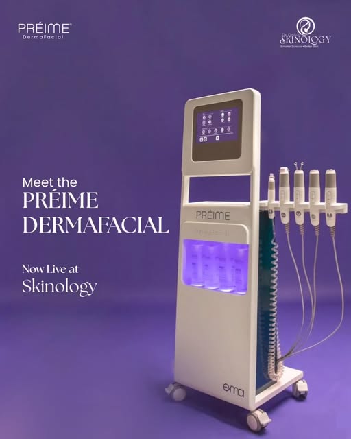 Meet PRÉIME DermaFacial-where advanced technology meets a more personalised approach to skincare. ✨

