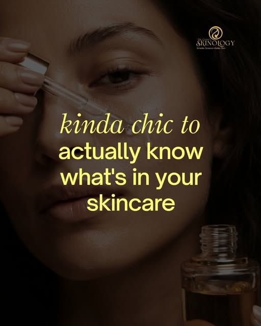 Kinda chic to know that good skincare isn’t about doing more-it’s about doing what your skin actuall