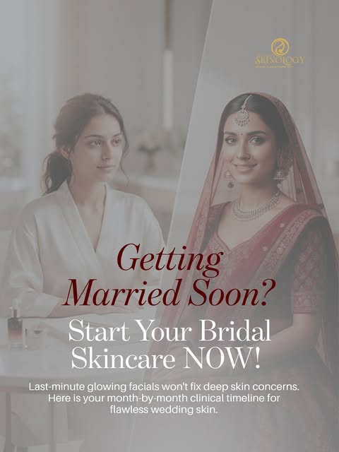 Getting married soon? 

Your bridal skin prep should start months before the big day-not a few days 