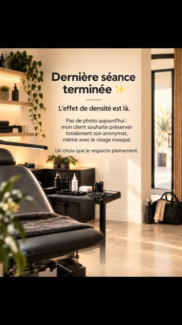 Cinquième et dernière séance aujourd’hui pour la tricopigmentation effet rasé de mon client ! ✨

Le 