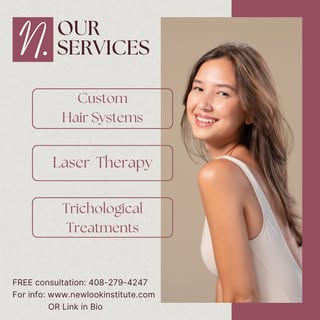 New Look Institute offers a variety of services that give you beautiful hair! Schedule your FREE con