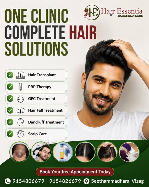 Whether you're dealing with stubborn hair fall, dandruff, or looking for advanced restoration treatm