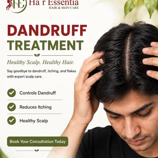 Say goodbye to dandruff, itching, and visible flakes with targeted, expert scalp care! Healthy hair 