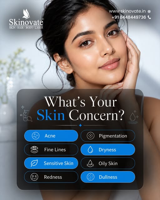 What’s Your Skin Concern? ✨💙

Acne? Pigmentation? Dryness? Fine lines? Sensitive or dull skin? Your