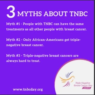 Today if Triple Negative Breast Cancer Awareness Day.
TMBC

For all of our beautiful warrior friends