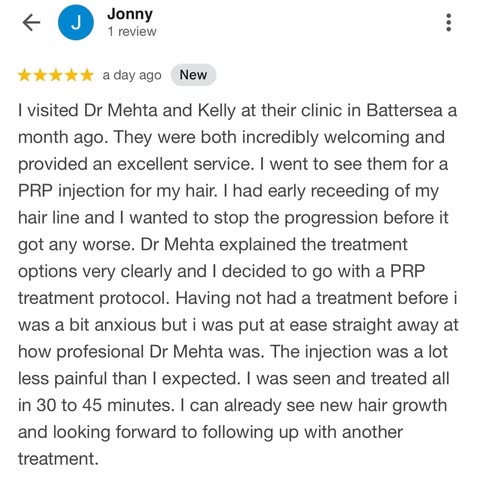 Hair loss doesn’t have to become severe before you take action.

One of the most rewarding parts of 