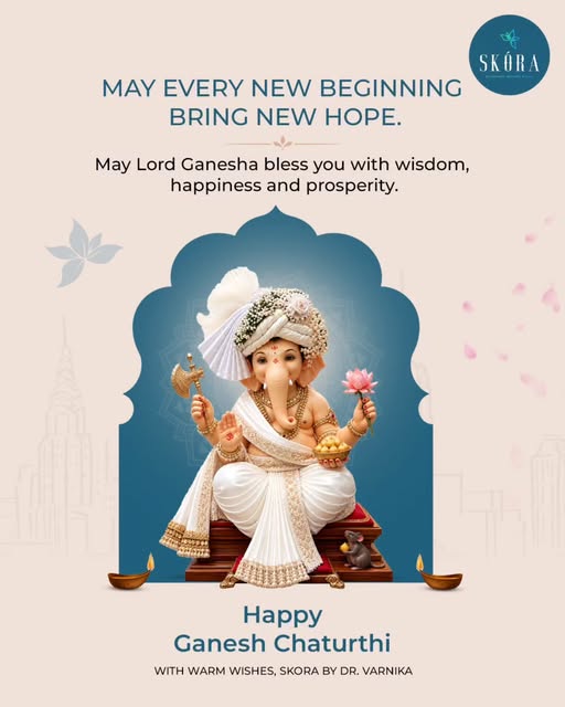 Wishing you and your family a very Happy Ganesh Chaturthi. 
May Lord Ganesha bless your home and gui