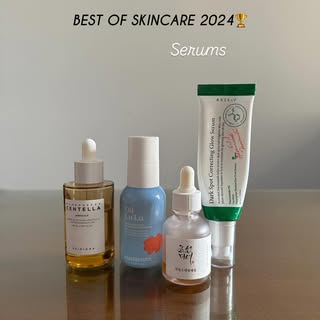 • Best of Skincare 2024 🏆•

SERUMS 

1. @skin1004official centella serum - water like, super duper 