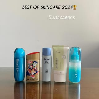 •Best of Skincare 2024 🏆•

SUNSCREENS 

1. @bioreuv_jp aqua lotion - I’ve done a detailed review of