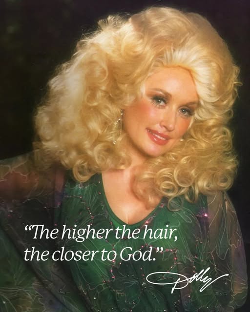 Words of wisdom from our forever hair inspiration 💚⁠
⁠
@dollyparton⁠
⁠